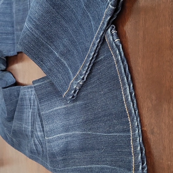 Amethyst Jeans distressed wide leg mid rise - Picture 14 of 17